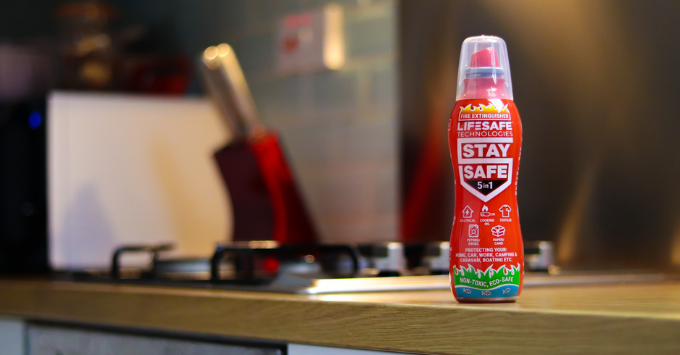 LifeSafe 5in1 Fire Extinguisher 