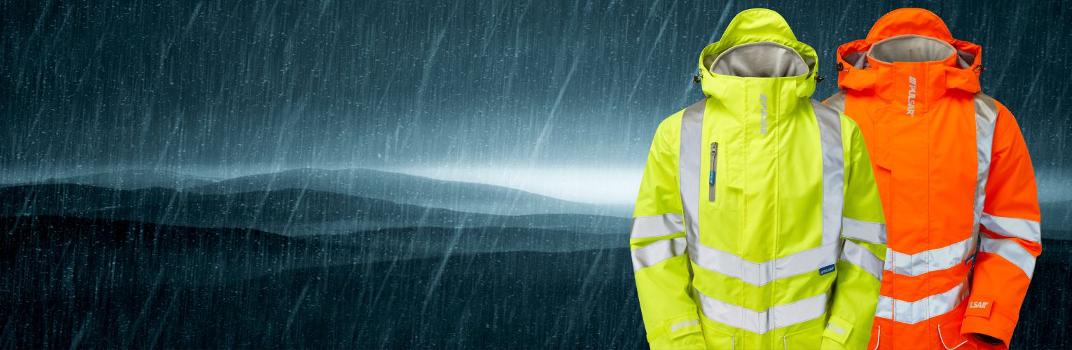 Hi-Vis jackets in a storm