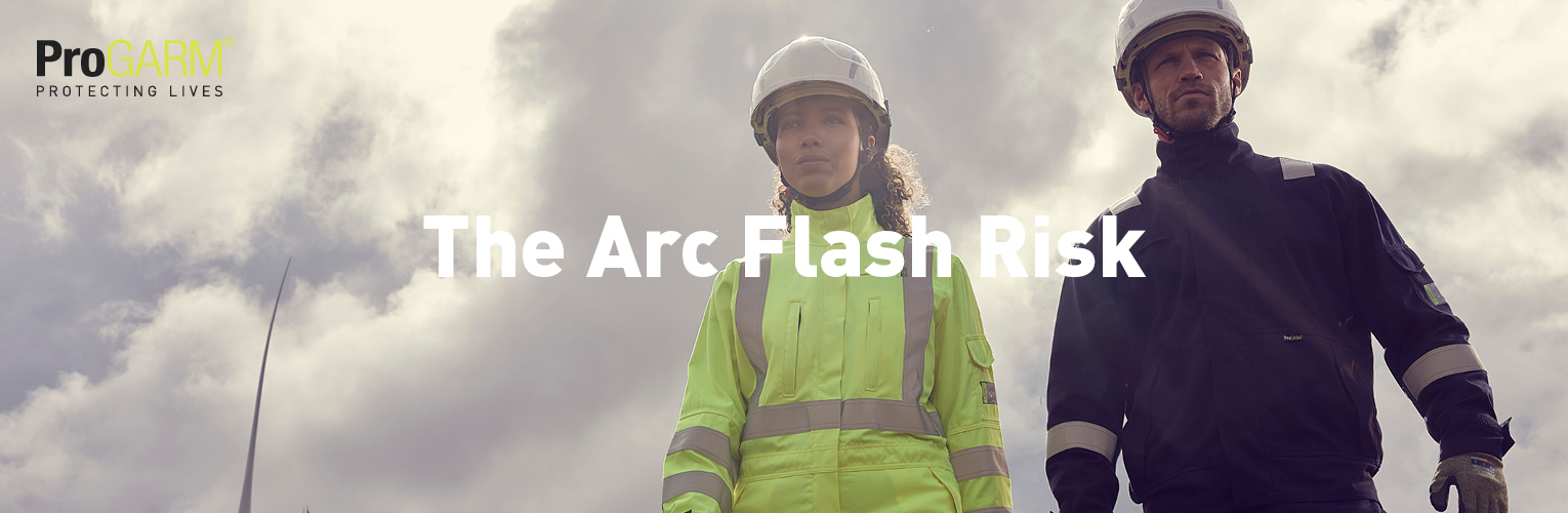 man and woman wearing arc PPE